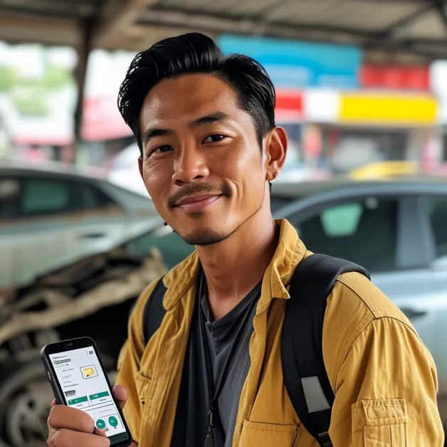 เจ้าของรถที่มีประกันยิ้มอย่างมั่นใจ หลังเคลมผ่านและได้รับการดูแลทันที