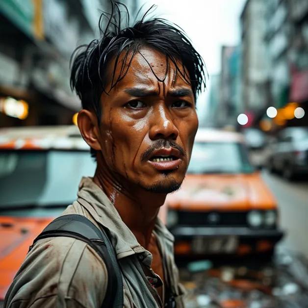 เจ้าของรถที่ไม่มีประกันแสดงความวิตกกังวลกับค่าเสียหายที่อาจเกิดขึ้นจากอุบัติเหตุ