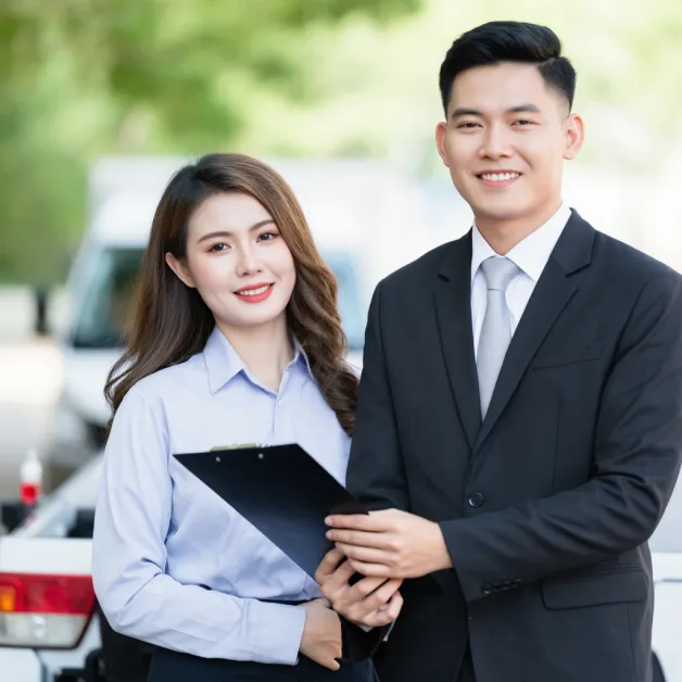 บริษัทประกันเข้าช่วยเหลือผู้ขับขี่ทันที ณ จุดเกิดเหตุ พร้อมแนะนำขั้นตอนการเคลมอย่างชัดเจน