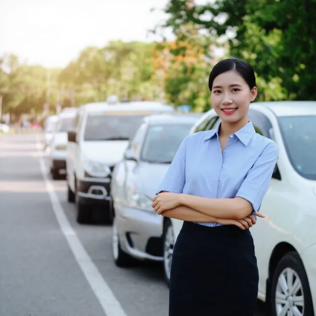 พนักงานประกันเดินทางมายังที่เกิดเหตุเพื่อให้บริการเคลมทันที