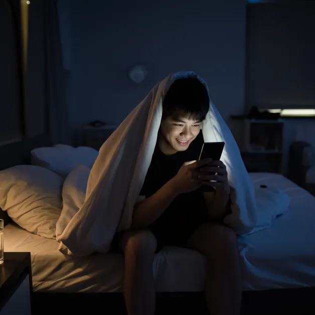 ผู้ชายวัยรุ่น ซื้อ ประกันรถยนต์ออนไลน์ ตอนดึก